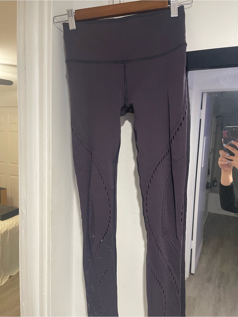 lululemon athletica Seamless Performance Leggings - Dark Gray